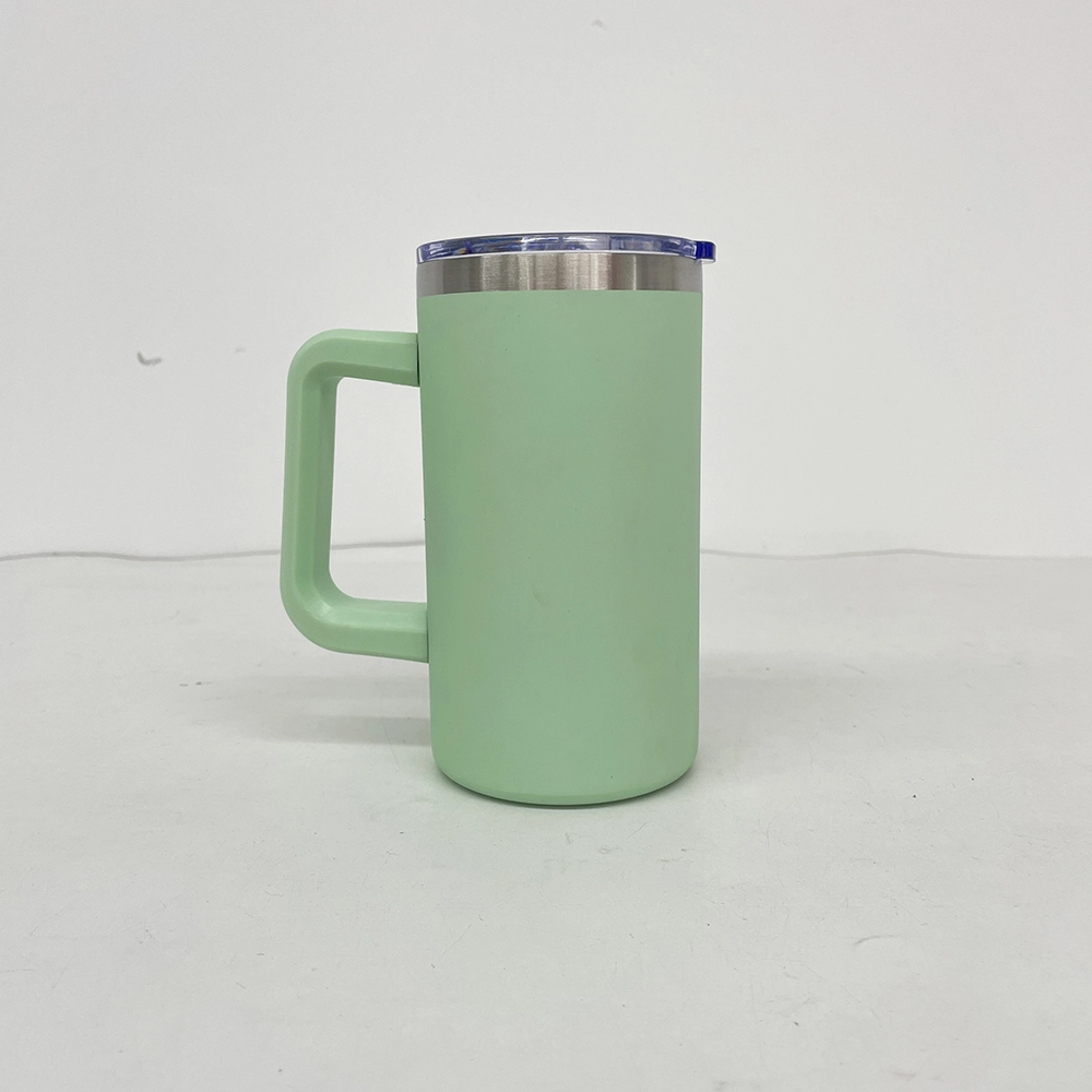 20pcs US Warehouse 20oz Blank Sublimation Coffee Mugs with Removable Plastic Handle