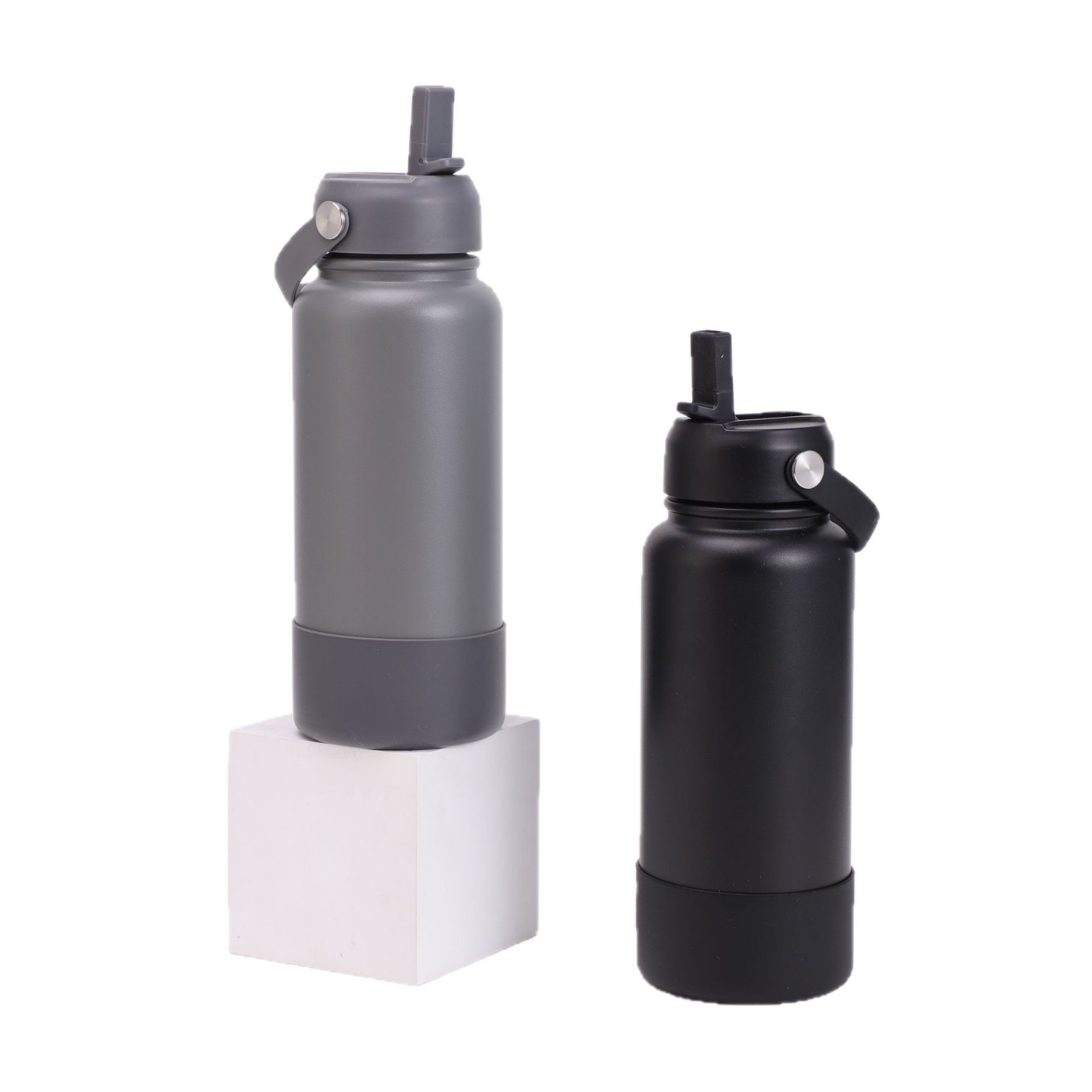 25pcs 32oz Water Bottle with Handle Lid
