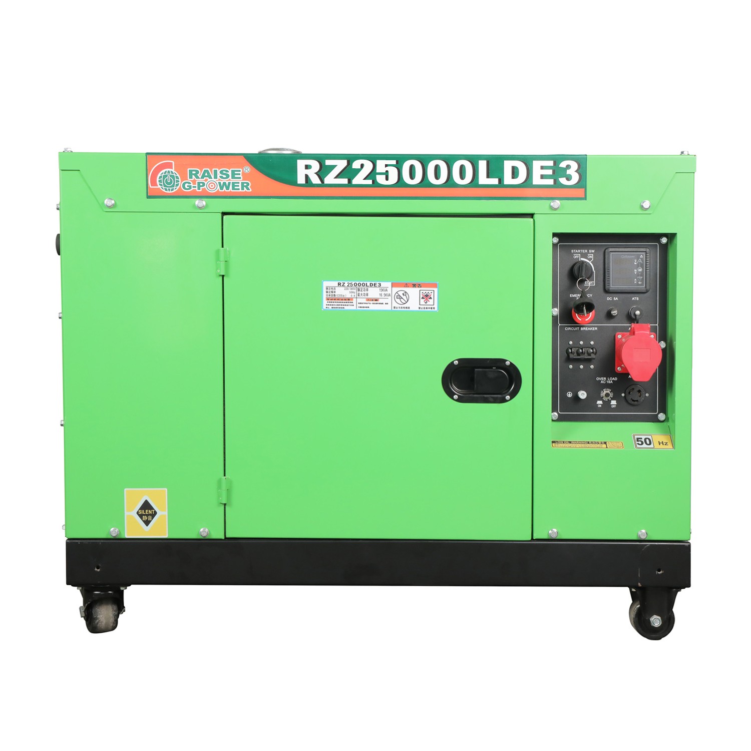 10kW/12kW/15kW Luxurious Quirt Series Diesel Generator