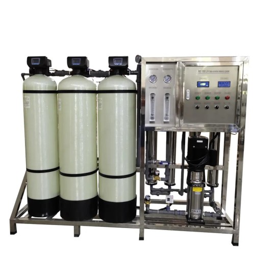 Beber Osmose Reversa RO Sistema de Purificação Purificante 1000LPH Filtro Mineral Purificador Purificar Máquina de Tratamento de Água Planta