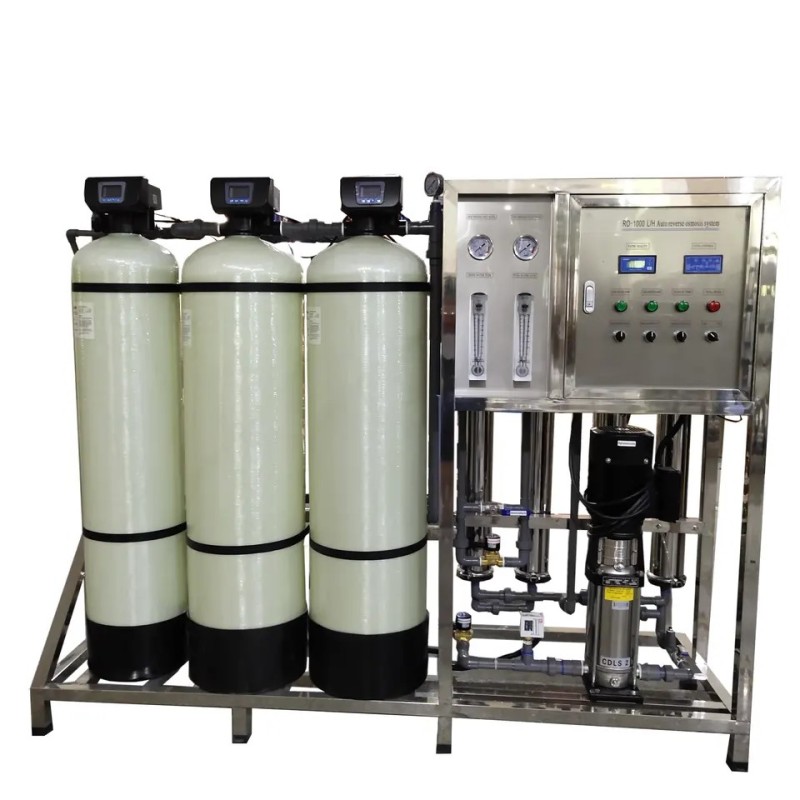 Drinking Reverse Osmosis RO Purifying Purification System 1000LPH Mineral Filter Purifier Purify Water Treatment Machine Plant