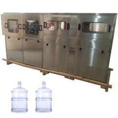 Automatic 300BPH 5gallon 20liters drinking bottled water filling washer production making machine for selling