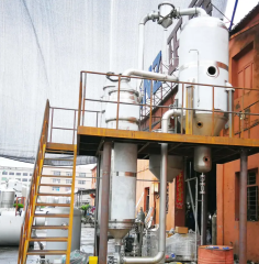 factory price double effect vacuum forced circulation evaporator concentrator equipment