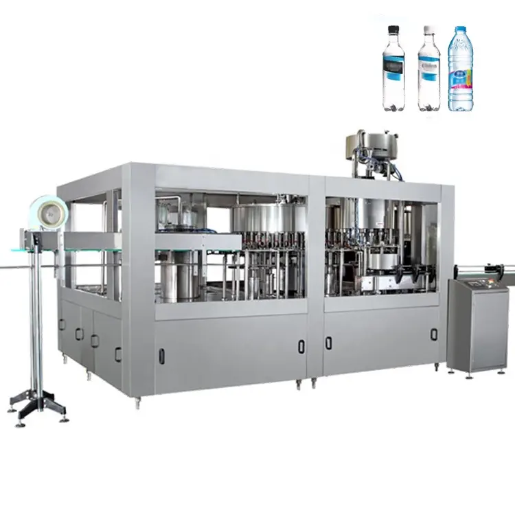 Automatic Turnkey Project Price Bottle Pure Mineral Water Beverage Drink Filling Bottling Machine