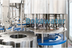 Automatic 3 in 1 automatic water PET bottle filling capping machines or bottling plant machine equipment production line