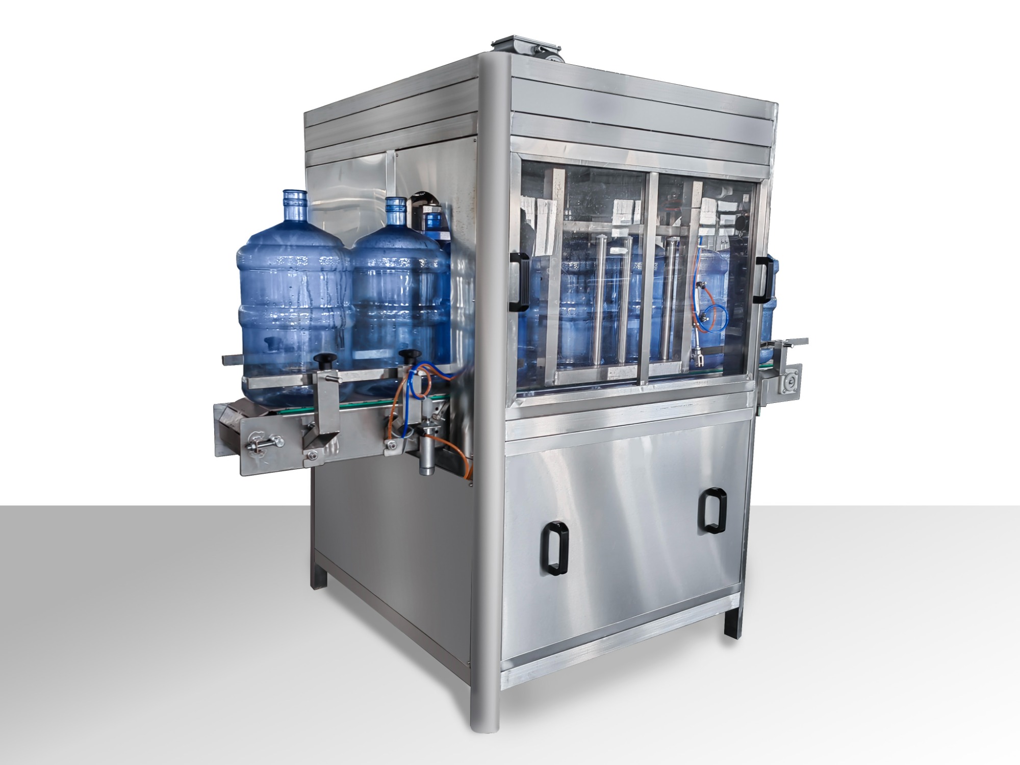 200BPH Semi Auto 20liters 5gallon Drinking Water Filling Machine Cheap Price Pure Water Making Plant for Bottle Water Production Line