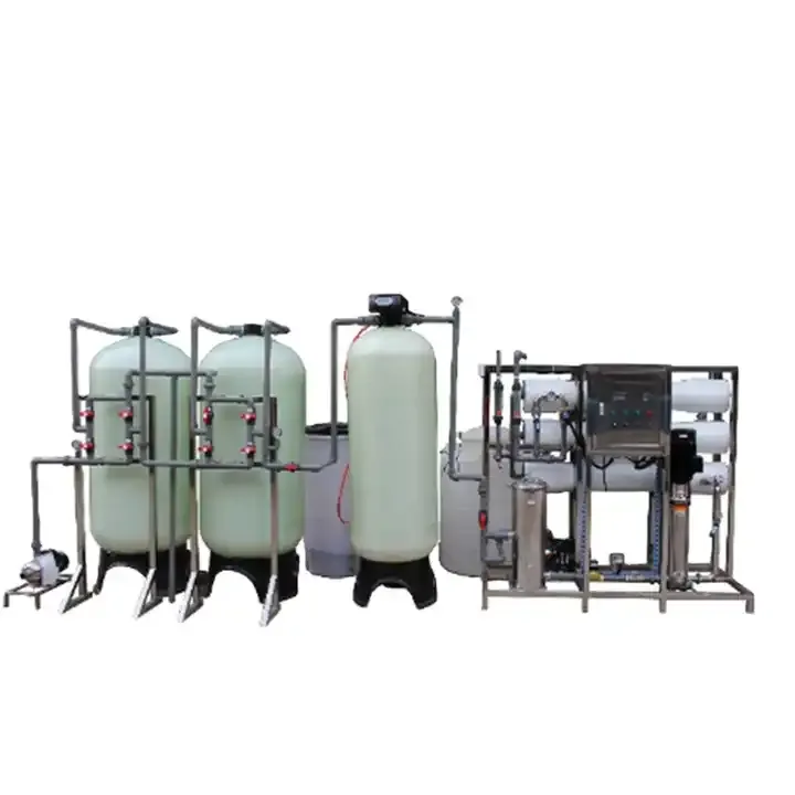 Pure Water Treatment Machine Manufacturer 3000Lph Reverse Osmosis System Automatic Purifying Industrial Water Filters