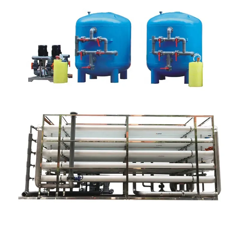 100Cubic Meter Per Hour high quality ro water treatment equipment system plant well water treatment and filtration machine set