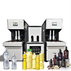 Semi-automatic PET bottle blow molding machine for 200ml to 2L