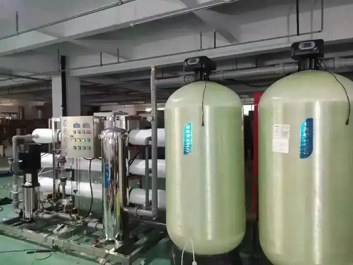 Domestic Reverse Osmosis System 6000LPH Automatic RO Water Machine