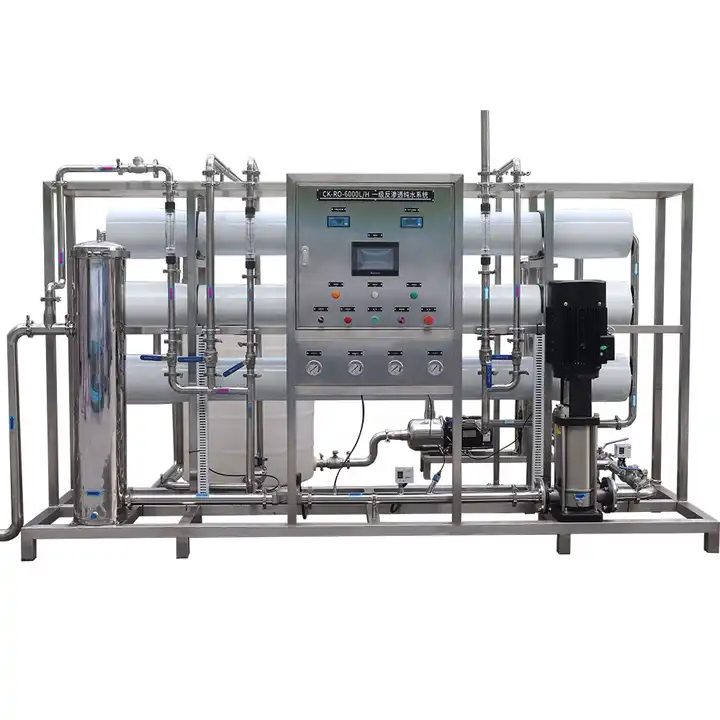 RO-6000LPH Reverse Osmosis System 6000lph Industrial Machine Ro Purifier Filter Plant For Drinking Water Treatment Equipment