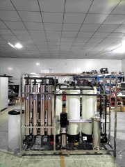 Purificador de sistema Ro de 1000LPH, máquina de membrana de planta pura de agua, bomba de ósmosis inversa para industria ambiental