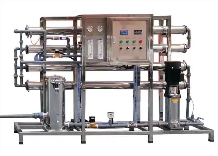 RO Water System Treatment Plant 2000 LPH Table Water Production Machine