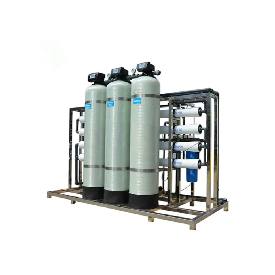 Sistema industrial avanzado de purificación de agua por ósmosis inversa 3000Lph