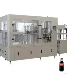 2023 factory full automatic 24-24-8 12000BPH rotatory type juice bottling equipment filling machines beverage production line