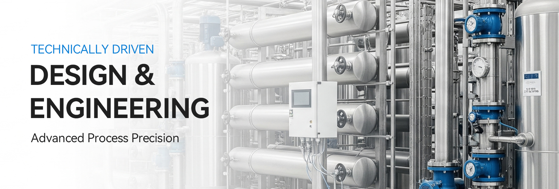 Technically Driven <br />DESIGN & <br />ENGINEERING <br />Advanced Process Precision