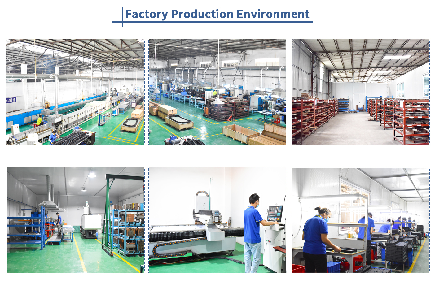 Factory production environment