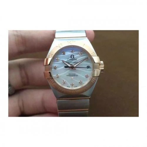 Omega Constellation Double Eagle Lady 27MM Stainless Steel &
