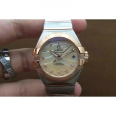 Omega Constellation Double Eagle Lady 27MM Stainless Steel &