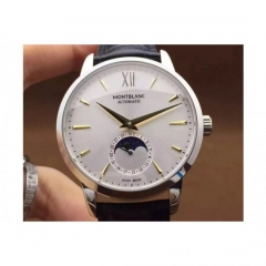 Montblanc Meisterstuck Heritage Moonphase Stainless Steel Yellow