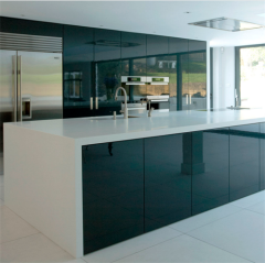 Glossy lacquer kitchen cabinets modern design kitchen sets furniture