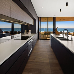 Luxury kitchen cabinet organizer black kitchen sets furniture cabinet lacquer kitchen cabinet