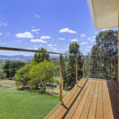 Stainless steel deck outdoor DIY cable railing