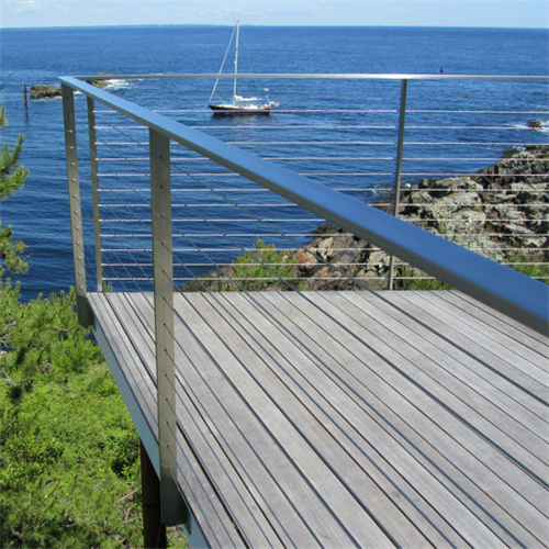 Stainless steel deck outdoor DIY cable railing