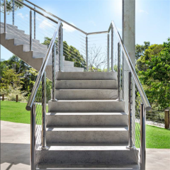 Stainless steel round cable wire railing for indoor and outdoor