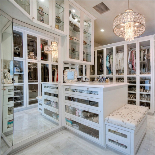 Villa project master walk-in closet for bedroom