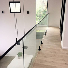 DIY modern railing balustrades handrails fence designs tempered laminated glass balcony accessories