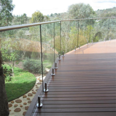 Frameless Glass Railing Balustrade Balcony Spigot Glass Fence