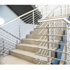Interior stainless steel railing stair railing design