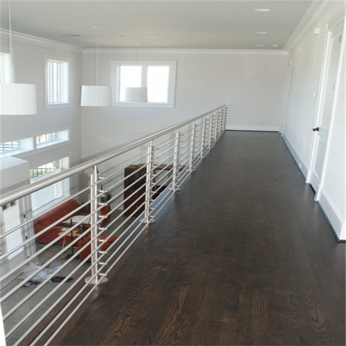 Interior stainless steel railing stair railing design