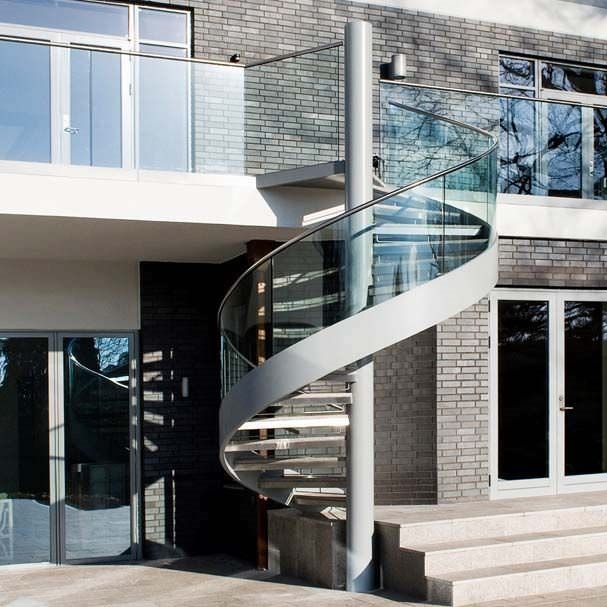 Outdoor sprial stairs steel spiral staircase for home
