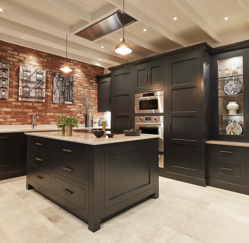 Modern American Style Solid Wood Kitchen Cabinets Luxury Kitchen Cabinets