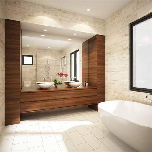 Melamine Finished Bathroom Vanity Cabinet