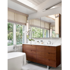 30'' bathroom vanity round vanity mirror solid wood bathroom cabinets