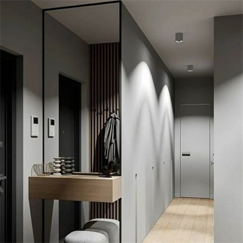 Customized wardrobe storage cabinet closet bedroom furniture with mirror design