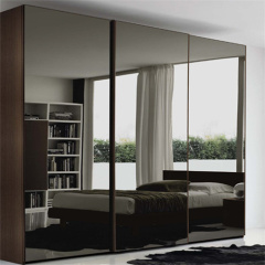 Sliding Door Storage Closet Organizer Modern Customized Bedroom Furniture Wardrobes