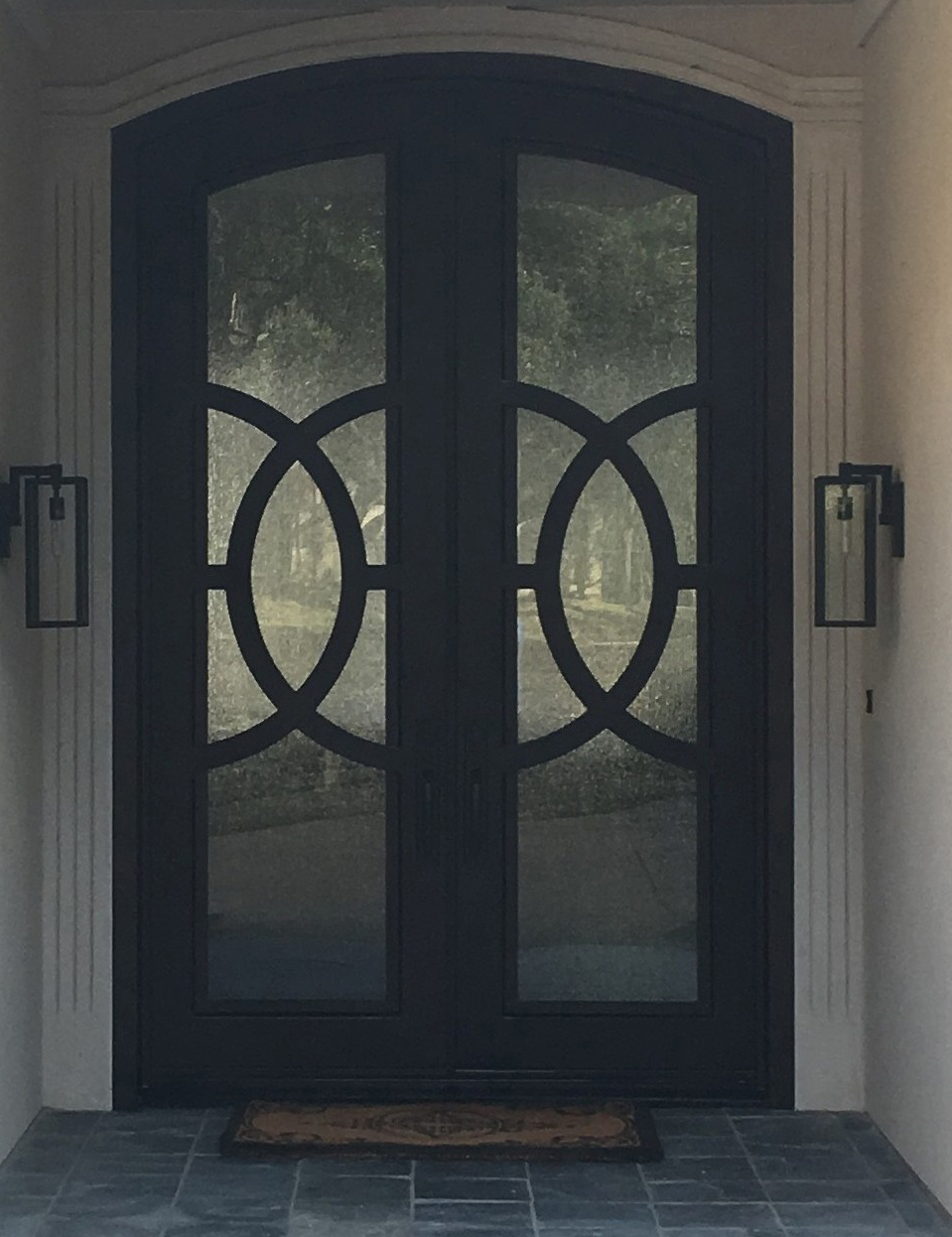Exterior Front Doors Modern Glass Wood Entry Doors Double Main Wooden Door