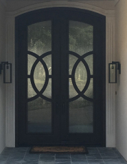 Exterior Front Doors Modern Glass Wood Entry Doors Double Main Wooden Door