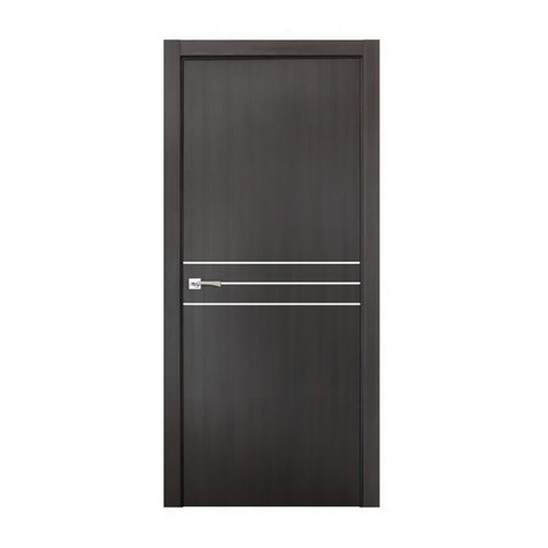 Modern Melamine Wooden Bedroom door interior wood Prehung Melamine Mdf Hotel door For House With Frames
