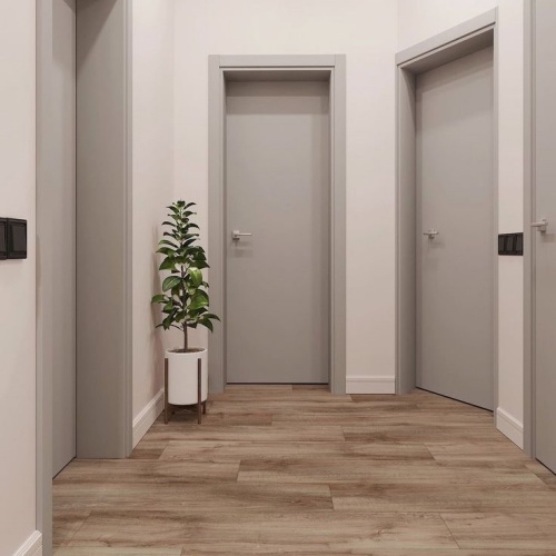 High End Flush Bedroom Office Entrance Commercial Custom Modern Interior Room Solid Oak Wood Doors