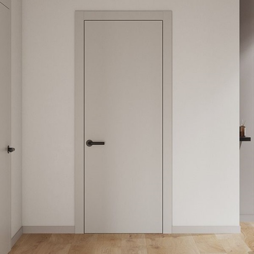 High End Flush Bedroom Office Entrance Commercial Custom Modern Interior Room Solid Oak Wood Doors