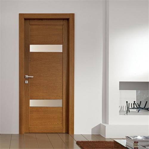 Latest Design Residential Modern Innovation Modern American Oak Interior Solid Wooden Room Door For House