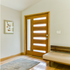 New exterior luxury wooden pivot entry front doors for houses