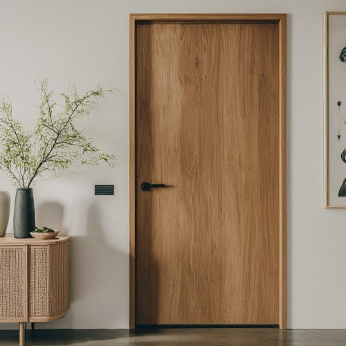 Latest Design Residential Modern Innovation Modern American Oak Interior Solid Wooden Room Door For House