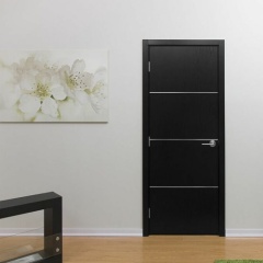 Interior Flush Hotel Door Wooden Bedroom Composite Internal Room Wood WPC Interior Doors