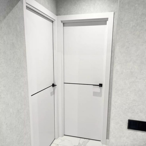 High End Flush Bedroom Office Entrance Commercial Custom Modern Interior Room Solid Oak Wood Doors